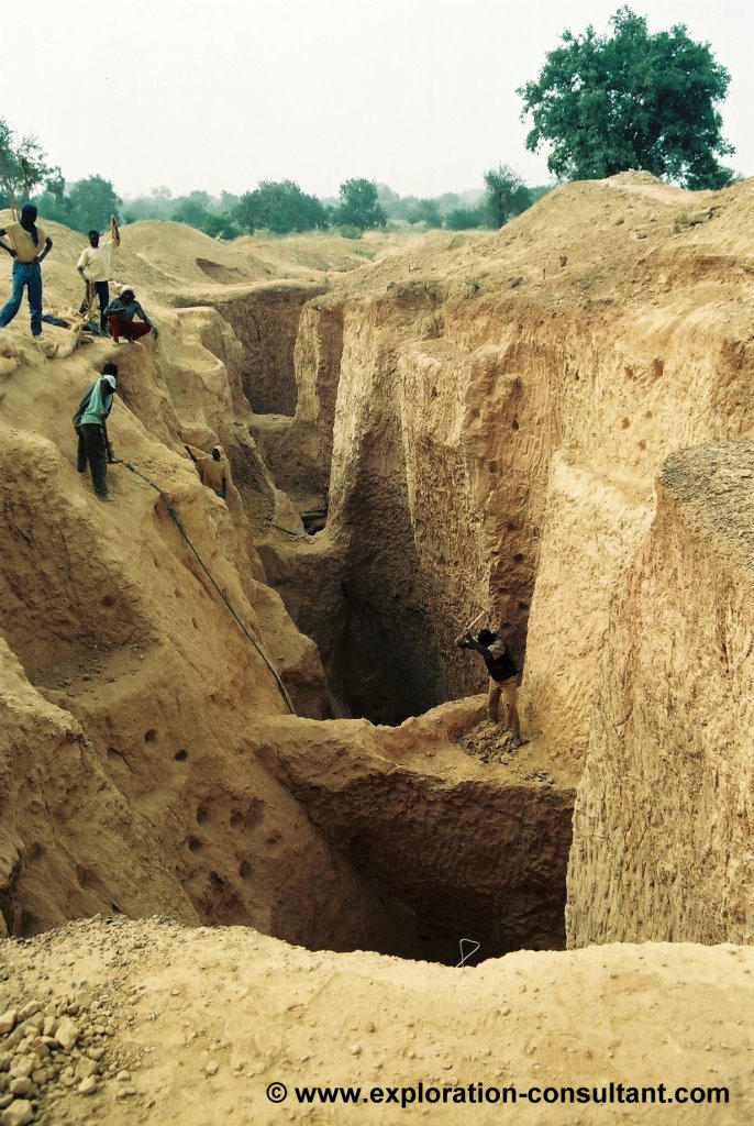 Piela Permit, Burkina Faso, artisanal gold mining
