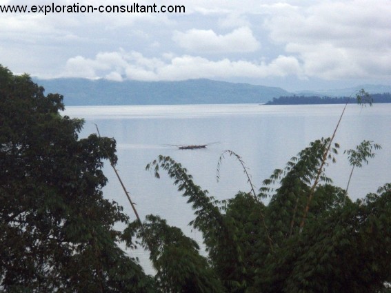 Bukavu: view on Lake Kivu