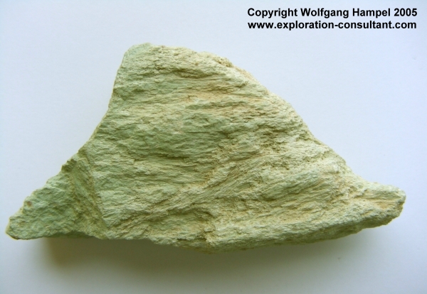 Sedimentary mordenite from an undisclosed North Korean locality.